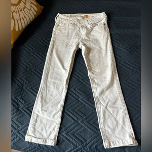 Pilcro White Denim. No. 26.